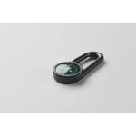 CHACO Outdoor compass with carabiner Black
