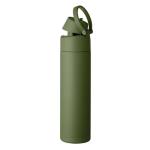 TOIEN TWO Doppelwandige Flasche 500 ml Dunkelgrün