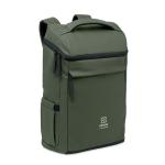 BOULDER 15" PU Laptop-Rucksack Dunkelgrün