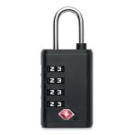 TSA 4-digit combination lock Black