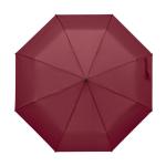 RAYNA FOLD 21" auto umbrella wood handle Burgundy