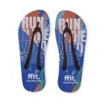 DO MEL Sublimation beach slippers Black