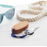 BOAT Floating cork key ring Bright royal