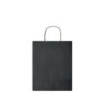 PAPER TONE M Medium Gift paper bag  90 gr/m² Black