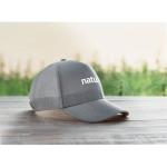 NAIMA CAP 5 PANEL HEMP CAP 370 GR/M² Convoy grey