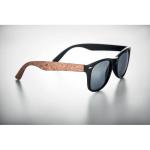 PALOMA Sunglasses with cork arms Black