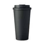 TUESDAY Doppelwandiger Becher 450ml Schwarz