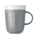 KNITTY Ceramic mug 310 ml Convoy grey