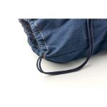 STYLE BAG Denim Beutel mit Kordelzug Blau