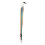 BOWYARD Rainbow RPET lanyard Multicolor