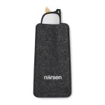 NIRSON RPET felt glasses case Stone