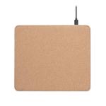 WIRELESS MATTY Cork mouse mat charger 15W Fawn