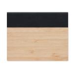 VISIONBAM Bamboo sticky note memo pad Black