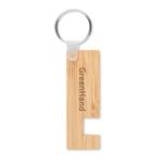 GANKEY Bamboo stand and key ring Timber