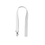 LANSEE Seed paper lanyard w/hook White