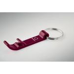 OVIKEY Schlüsselring mit Kapselheber Bordeaux