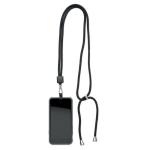 NONETTE RPET Phone holder lanyard Black