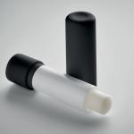 VEGAN GLOSS Vegan lip balm in recycled ABS Black