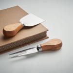 QUATTRO Set of 4 cheese knives Timber