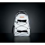 BRIGHT SPORTBAG Reflektierender Rucksack 190T Silber matt