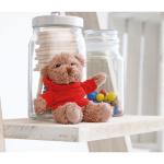 JOHNNY Teddy bear plus with hoodie Red