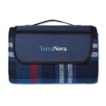 CENTRAL PARK Acrylic picnic blanket Aztec blue