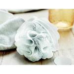 Shower puff White