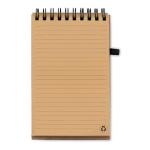 SONORACORK DIN A6 Notizbuch mit Kork Schwarz