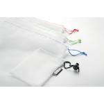 VEGGIE SET RPET Set of 3 RPET mesh food bags White