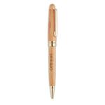 ETNA Bamboo twist ball pen in box Timber