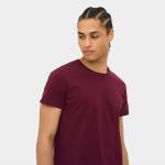PIONEER MEN T-Shirt 175g, burgundy Burgundy | XS