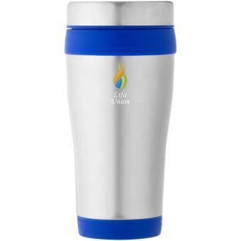 Elwood 410 ml insulated tumbler Silver/blue