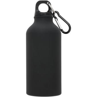 Oregon 400 ml matte water bottle with carabiner Black
