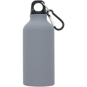Oregon 400 ml matte water bottle with carabiner Convoy grey