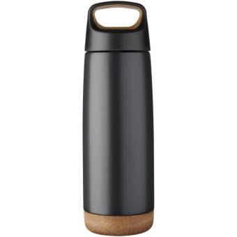 Valhalla 600 ml copper vacuum insulated water bottle Black