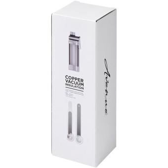 Gessi 590 ml Kupfer-Vakuum Isolierflasche Silber