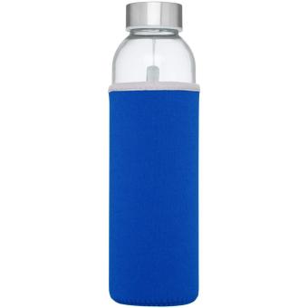 Bodhi 500 ml glass water bottle Aztec blue