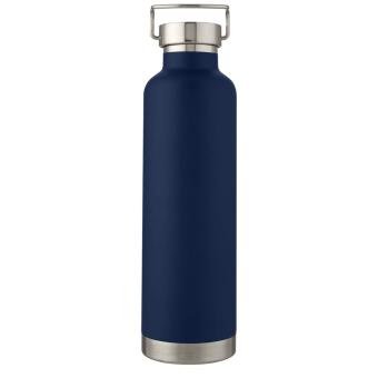 Thor 1 L copper vacuum insulated water bottle Dark blue