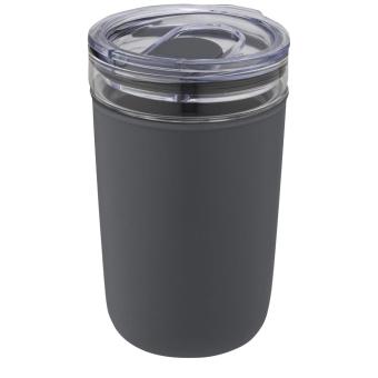 Bello 420 ml glass tumbler with recycled plastic outer wall 