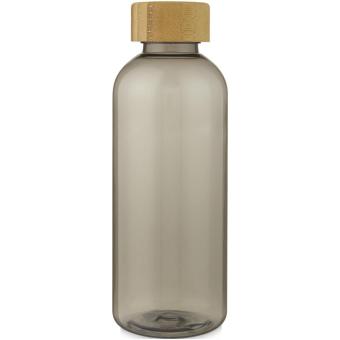 Ziggs 650 ml recycled plastic water bottle Transparent grey