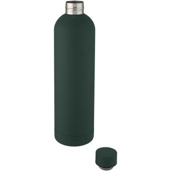 Spring 1 L copper vacuum insulated bottle Green