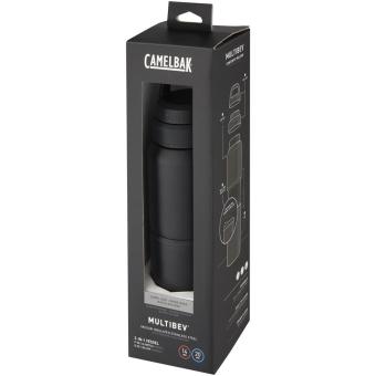 CamelBak® MultiBev vacuum insulated stainless steel 500 ml bottle and 350 ml cup Black