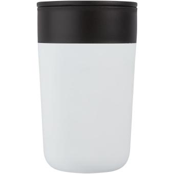 Nordia 400 ml double-wall recycled mug White