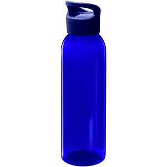 Sky 650 ml recycled plastic water bottle Aztec blue