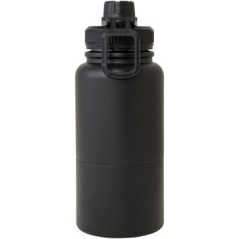 Dupeca 840 ml RCS-zertifizierte Isolierflasche aus Edelstahl Schwarz