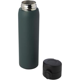 Sika 450 ml RCS certified recycled stainless steel insulated flask Forest green