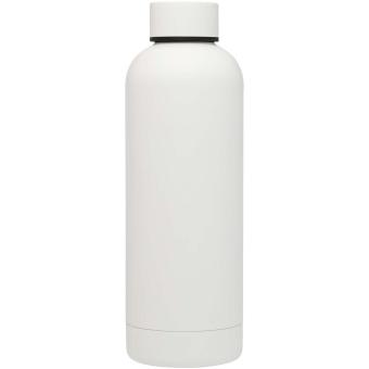 Spring 500 ml RCS certified recycled stainless steel copper vacuum insulated bottle White