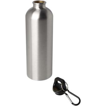 Oregon 750 ml RCS-zertifizierte, einwandige Trinkflasche aus Edelstahl mit Karabinerhaken Silber