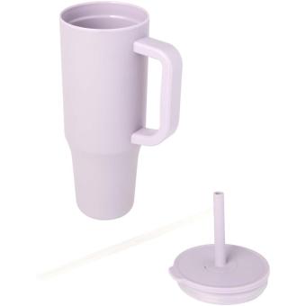 Brady 900 ml RCS certified insulated tumbler with silicone straw Lilac