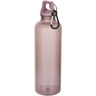Oregon 750 ml RCS-zertifizierte Trinkflasche aus recyceltem Kunststoff mit Karabinerhaken Altrosa